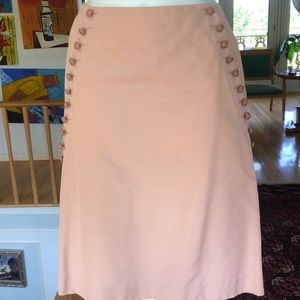 Alexander McQueen A line Silk skirt Lavender sz 40